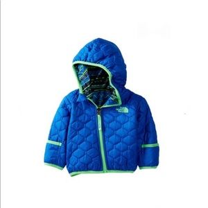 North Face Infant Boy Reversible Hooded Jacket